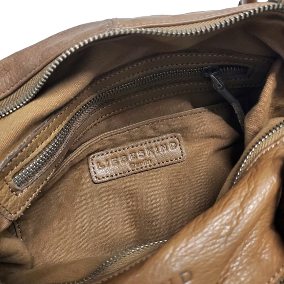 💥SOLD💥 LIEBESKIND Berlin Margo Botalato Leather Purse Handbag Hobo - Picture 11 of 15